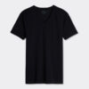 ストレッチ シュペリア コットン Vネック Tシャツ